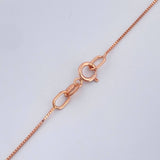Set Cadena y Dije Veneciana + Trebol 2.2gr / 45.2cm / Oro Rosa 18K (Oferta) &