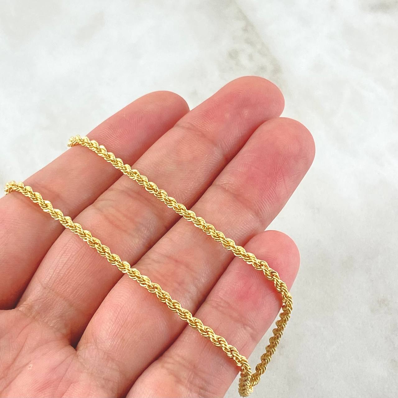 Cadena Lazo 3gr / 50cm / Oro Amarillo +3 18K *