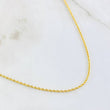 Cadena Lazo 1.85gr / 50cm / Oro Amarillo +3 18K *