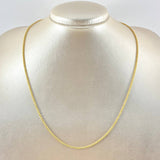 Cadena Lazo 1.85gr / 50cm / Oro Amarillo +3 18K *