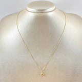 Set Cadena y Dije Veneciana + Flor 1.45gr / 45cm / Oro Amarillo 18K (Oferta)