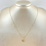Set Cadena y Dije Veneciana + Silueta Mariposa 2.4gr / 45cm / Oro Amarillo 18K (Oferta)