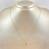 Set Cadena y Dije Veneciana + Mariposa  1.45gr / 45cm / Oro Amarillo 18K (Oferta) *