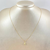 Set Cadena y Dije Veneciana + Luna 1.7gr / 45cm / Oro Amarillo 18K (Oferta) *
