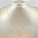 Set Cadena y Dije Veneciana + Corazón Estrella 2.15gr / 45cm / Oro Amarillo 18K (Oferta) ©