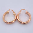 Candongas Mary 4.2gr / 2.5cm / Oro Rosa 18K $