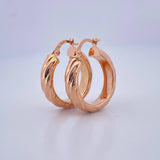 Candongas Mary 4.2gr / 2.5cm / Oro Rosa 18K $