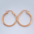 Candongas Andy 1.65gr / 2.6cm / Oro Rosa 18K $