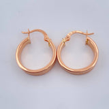 Candongas Tornillo 2.1gr / 2cm / Oro Rosa 18K $