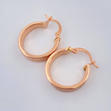 Candongas Tornillo 2.1gr / 2cm / Oro Rosa 18K $