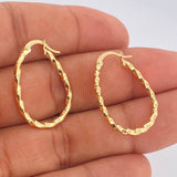 Candongas Dyla 1.45gr / 3cm / Oro Amarillo 18K $