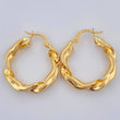 Candongas Demi 3.35gr / 2.7cm / Oro Amarillo 18K $