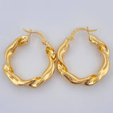 Candongas Demi 3.35gr / 2.7cm / Oro Amarillo 18K $