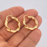 Candongas Demi 3.35gr / 2.7cm / Oro Amarillo 18K $