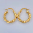 Candongas Nana 1.65gr / 2cm / Oro Amarillo 18K $