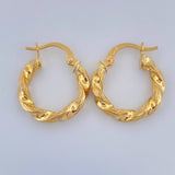 Candongas Nana 1.65gr / 2cm / Oro Amarillo 18K $