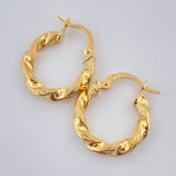 Candongas Nana 1.65gr / 2cm / Oro Amarillo 18K $
