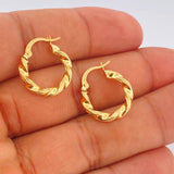 Candongas Nana 1.65gr / 2cm / Oro Amarillo 18K $
