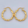 Candongas Kari 2.05gr / 2.6cm / Oro Amarillo 18K $