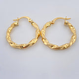 Candongas Kari 2.05gr / 2.6cm / Oro Amarillo 18K $