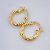 Candongas Carly 0.9gr / 1.5cm / Oro Amarillo 18K $