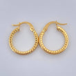 Candongas Iris 1.25gr / 2cm / Oro Amarillo 18K $