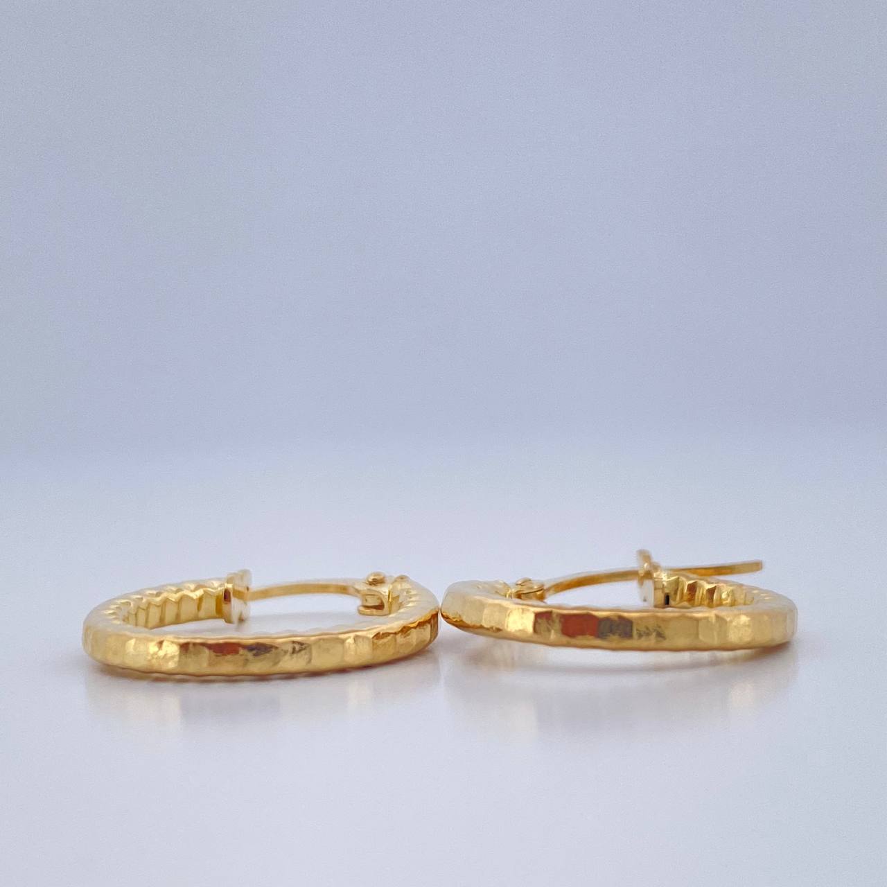 Candongas Iris 1.25gr / 2cm / Oro Amarillo 18K $