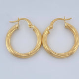 Candongas Lola 1.8gr / 2.2cm / Oro Amarillo 18K $