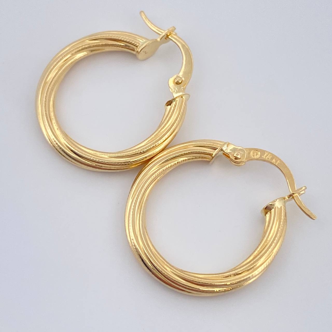 Candongas Lola 1.8gr / 2.2cm / Oro Amarillo 18K $