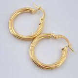 Candongas Lola 1.8gr / 2.2cm / Oro Amarillo 18K $