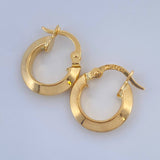 Candongas Clau 1.15gr / 1.5cm / Oro Amarillo 18K $