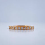 Anillo Churumbela 2.05gr / T7 1/4 / Oro Amarillo 18K $