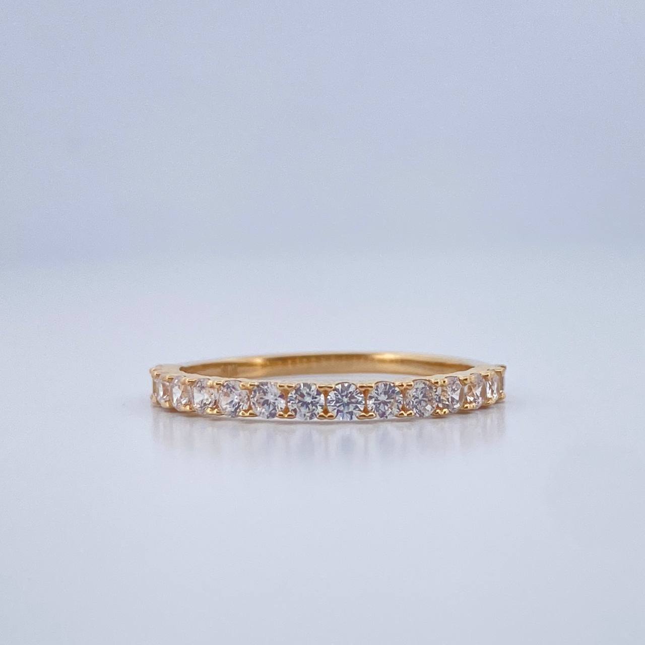Anillo Churumbela 1.35gr / T5 1/4 / Oro Amarillo 18K $