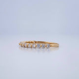 Anillo Churumbela 1.8gr / T7 1/2 / Oro Amarillo 18K $