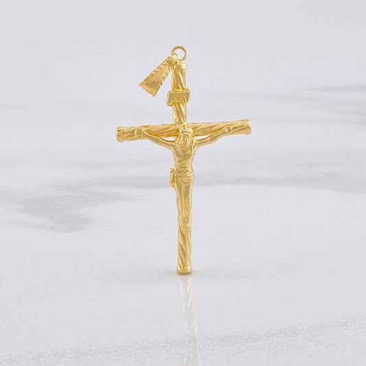 Dije Cruz Cristo 1.6g / 5cm Oro Amarillo 18K