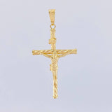 Dije Cruz Cristo 1.6g / 5cm Oro Amarillo 18K
