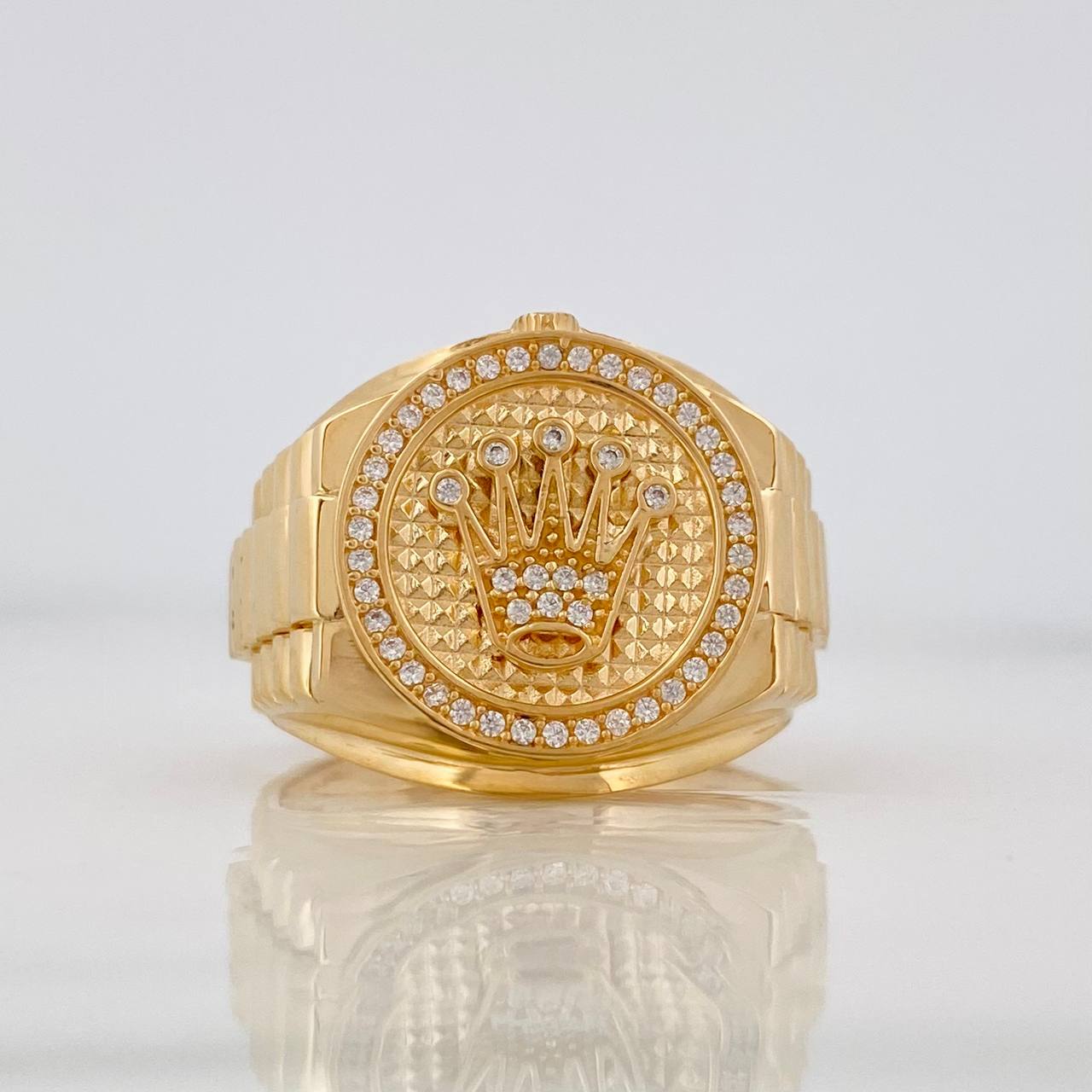 Anillo Corona 9.6g / T11 1/2 Oro Amarillo 18K