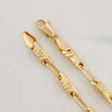 Pulso Rustico Barril Eclipse 4.35g / 21cm / 3.5mm Oro Amarillo 18K
