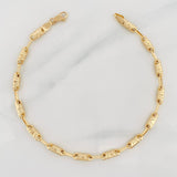 Pulso Rustico Barril Eclipse 4.35g / 21cm / 3.5mm Oro Amarillo 18K