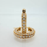 Candongas Tupida 3.35gr / 1.6cm / Oro Amarillo 18K &