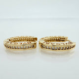 Candongas BV 4.25gr / 1.6cm / Oro Amarillo 18K &