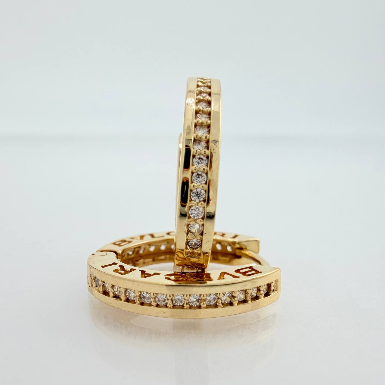 Candongas BV 4.25gr / 1.6cm / Oro Amarillo 18K &