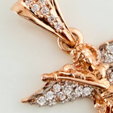 Dije San Miguel 3.05gr / 2.6cm / Tres Oros 18K $