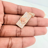 Dije One Dólar 3.5gr / 3.5cm / Tres Oros 18K $