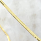 Cadena Espejo Diamantada 6.4gr / 45cm / 2.9mm Oro Amarillo +3 (Oferta)