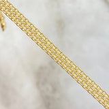 Pulso China 9.15gr / 21cm / 7.3mm Oro Amarillo +0