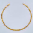 Pulso Cubana 2.55gr / 19cm / Oro Amarillo +1 18K &