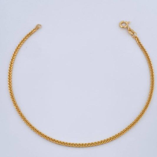 Pulso Franco 2.3gr / 19cm / Oro Amarillo +3 18K &