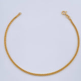 Pulso Franco 2.2gr / 19cm / Oro Amarillo +3 18K &