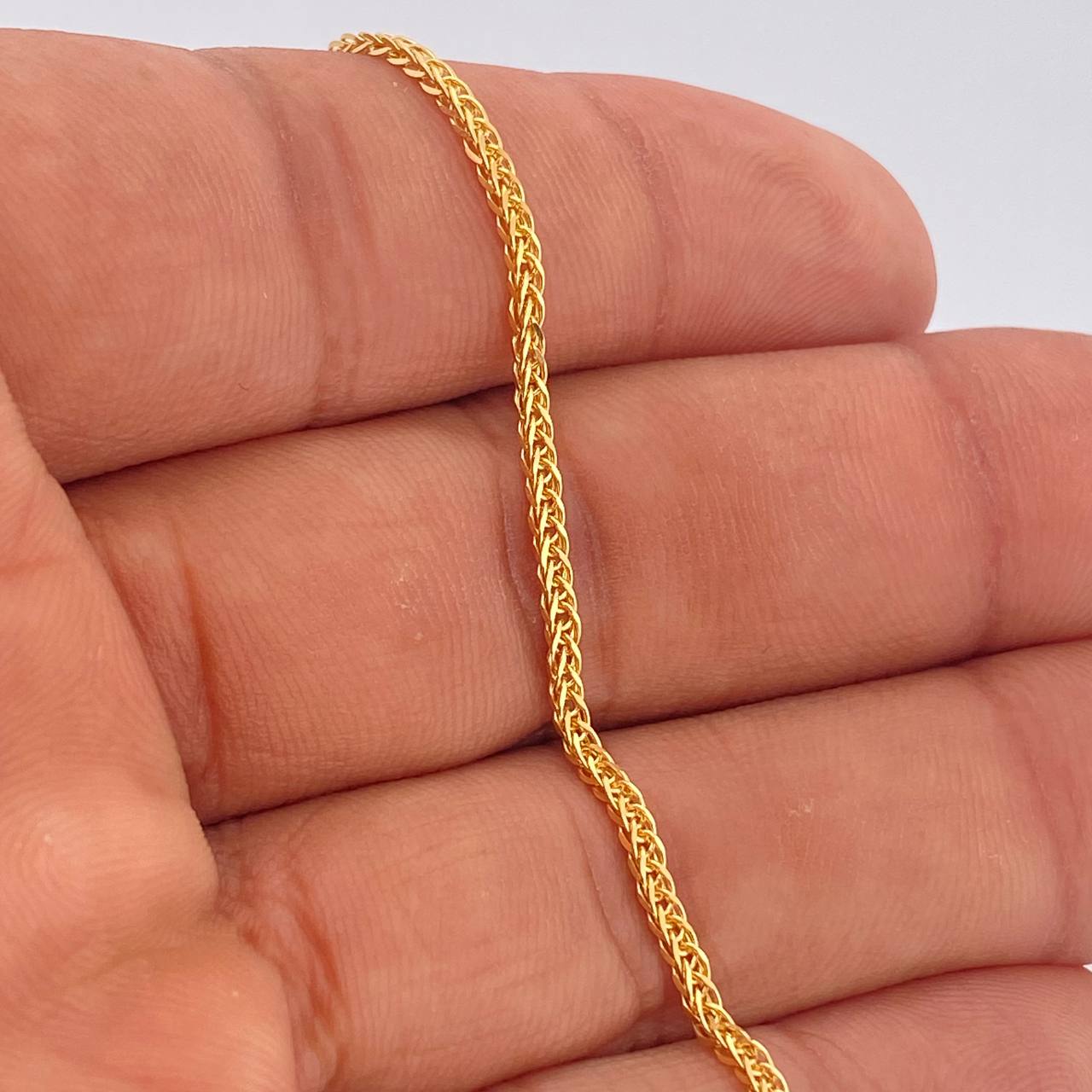 Pulso Franco 2.2gr / 19cm / Oro Amarillo +3 18K &